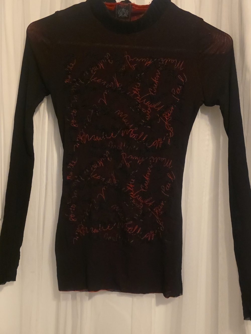 Jean Paul Gaultier Mesh Top